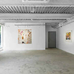 Various artists, Traces of human presence, exhibition view. Courtesy of Kaliner Gallery