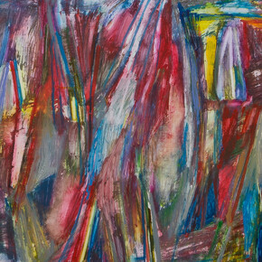 Jan Pleitner, Zwanzig, 2013; oil on canvas, 80 x 80 cm / 31.5 x 31.5 in