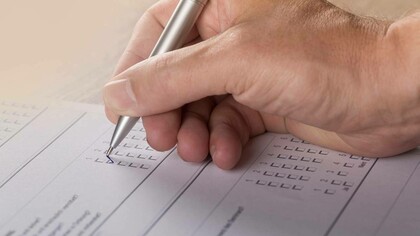 Filling out a ballot will contribute to the poll results even if the answers aren't accurate