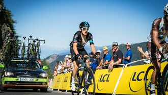 Geraint Thomas en la edición de 2018