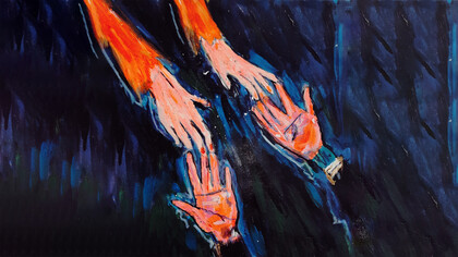 An artwork related to mental health, submitted as part of the Art4Good campaign