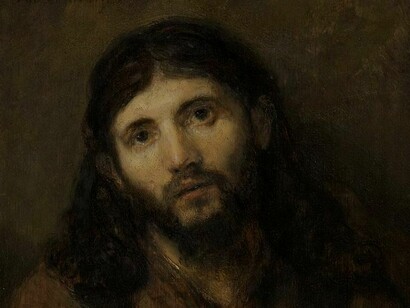 «Cabeza de Cristo», Rembrandt