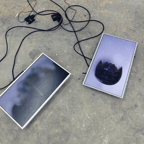 Knowledge Comes with Death's Release. Courtesy of Cindy Rucker Gallery