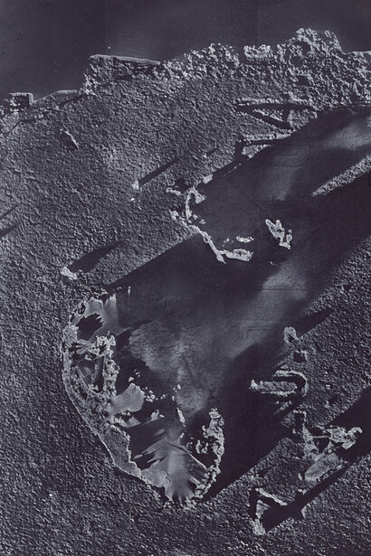 Daniel Lefcourt, Anti-Scan, 2015, Pigment and Urethane Binder on Canvas, 203.2 x 142.2 cm / 80 x 56 inches
