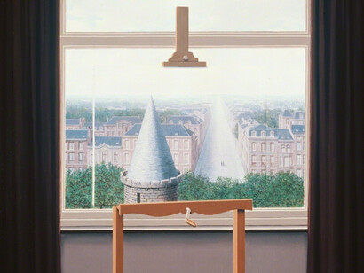 René Magritte, Les Promenades d’Euclide, 1955. Courtesy of Centre Pompidou