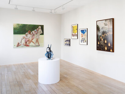 Various artists, Panorama, exhibition view. Courtesy of Galerie Perrotin