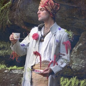 Kahn + Selesnick, Lord Byron Love Lies Bleeding  pigment print  36 x 36 in. Courtesy of Robischon Gallery 