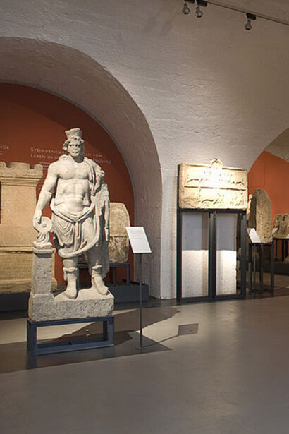 Steinerne Zeugen im Römischen Lapidarium. Courtesy of Landesmuseum Württemberg