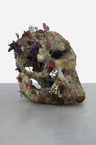 Damien Hirst, Skull of a Cyclops. Image: Photographed by Prudence Cuming Associates © Damien Hirst and Science Ltd. All rights reserved, DACS/SIAE 2017
