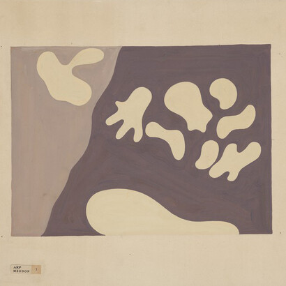 Hans Arp’s Constellations II. Courtesy of Harvard Art Museums