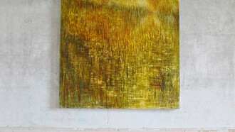 Shadowed waters III, 120x120 cm