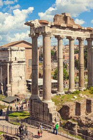 View on the Roman Forum