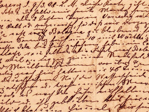 An old handwritten letter