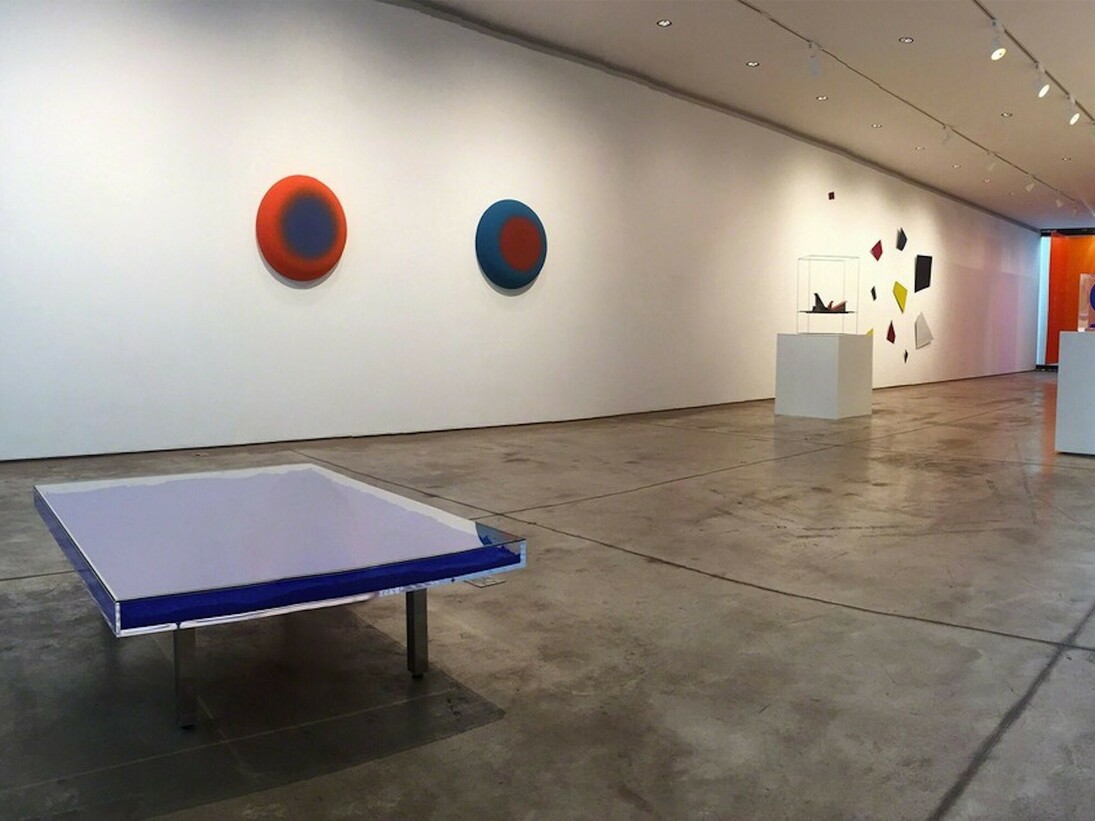 A Matéria da Cor, Exhibition view. Courtesy of Galeria Raquel Arnaud