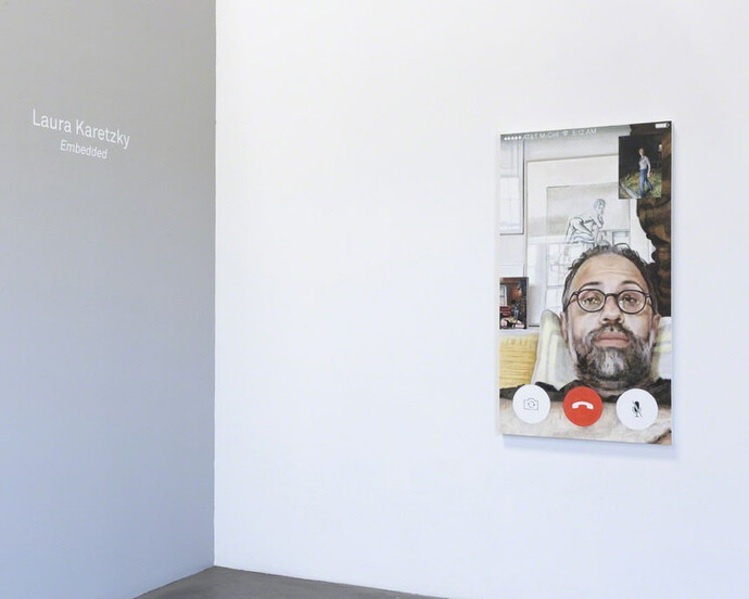 Embedded, Exhibition view. Courtesy of Lora Schlesinger Gallery