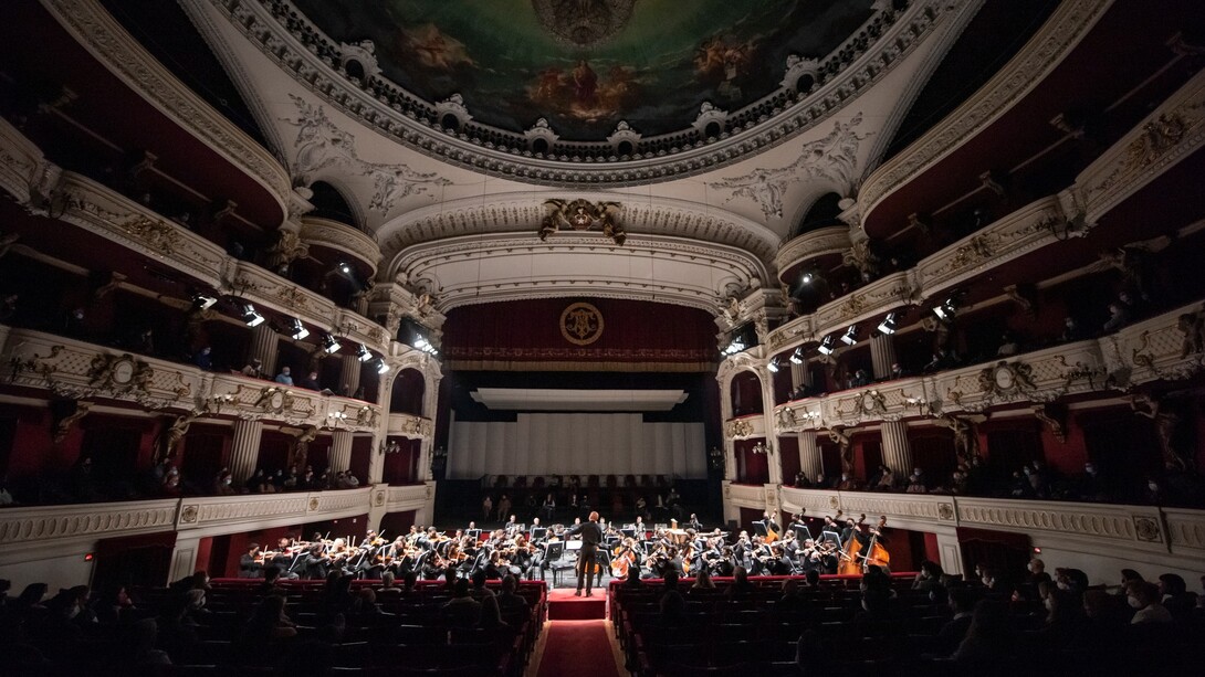 Das Stadttheater von Santiago de Chile wurde 1857 eingeweiht