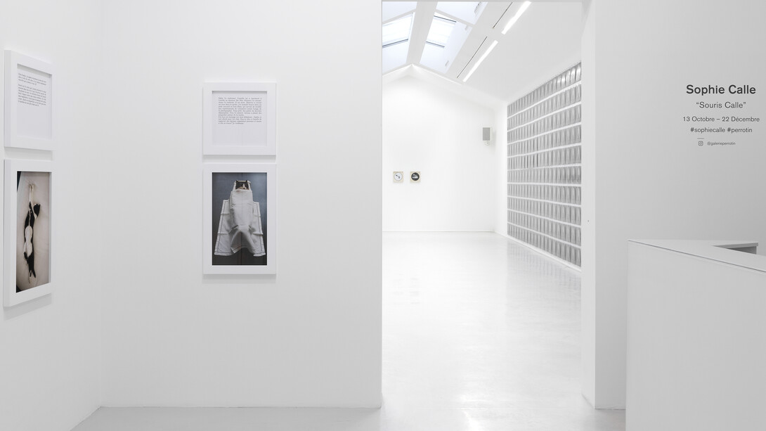 View of the exhibition “Parce que” at Perrotin Paris 13 octobre – 22 décembre 2018