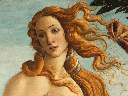 Venere nella Nascita di Venere di Sandro Botticelli, 1485–1486