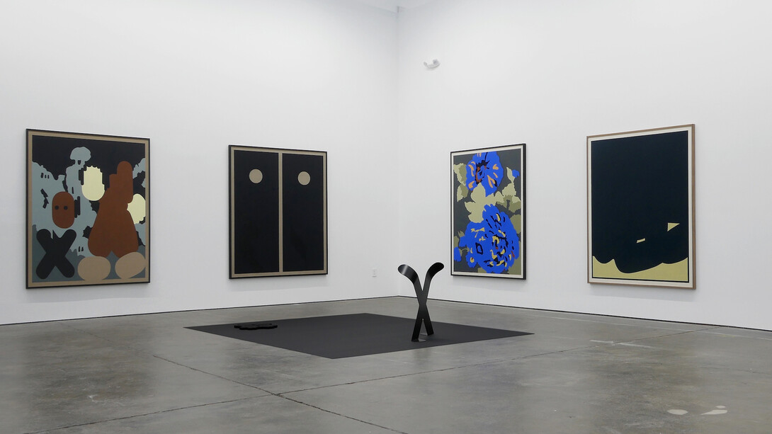 Laeh Glenn, Rip or Rag, 2017, Installation view. Altman Siegel, San Francisco