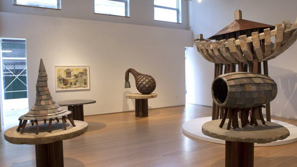 Ilan Averbuch, Exhibition view. Courtesy of Nancy Hoffman Gallery