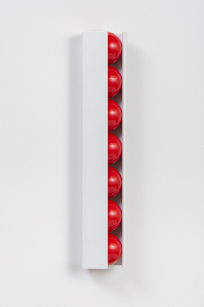 Cedric Christie White and Red, 2015 (c) Cedric Christie,  Photograph by Paul Tucker, Courtesy of Flowers Gallery London and New York