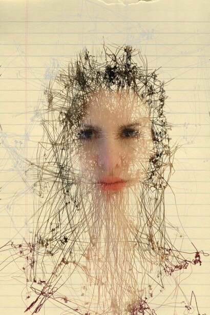Mariano Sardón, 150 Gazes looking around them #2, 2012, digital video, 24 inch screen, Edition of 3