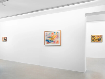 Alvaro Barrington and Chico da Silva, exhibition view. Courtesy of Mendes Wood DM