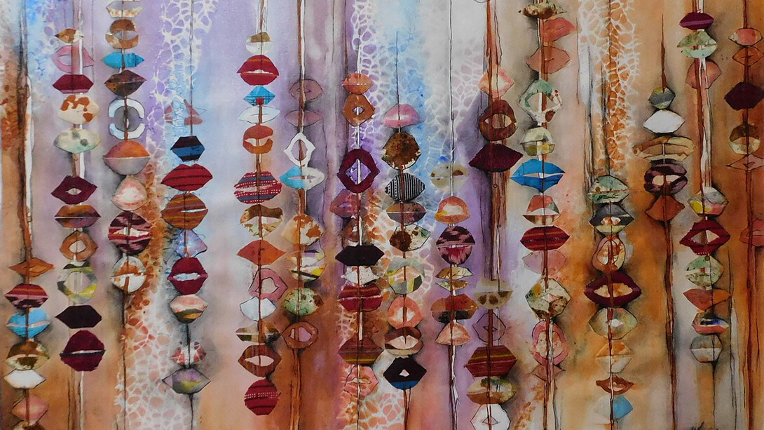 Maria Madeira, Meat market (fan na’an fatin), 2024. Courtesy of Sundaram Tagore Gallery