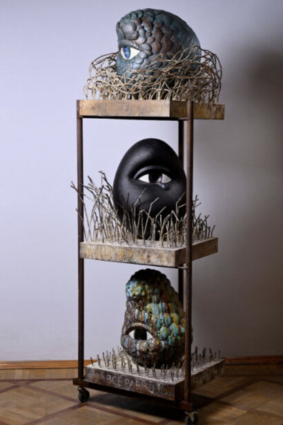 Konstantin Kartashevsky, Spheres and reflections. Courtesy of Erarta Museum