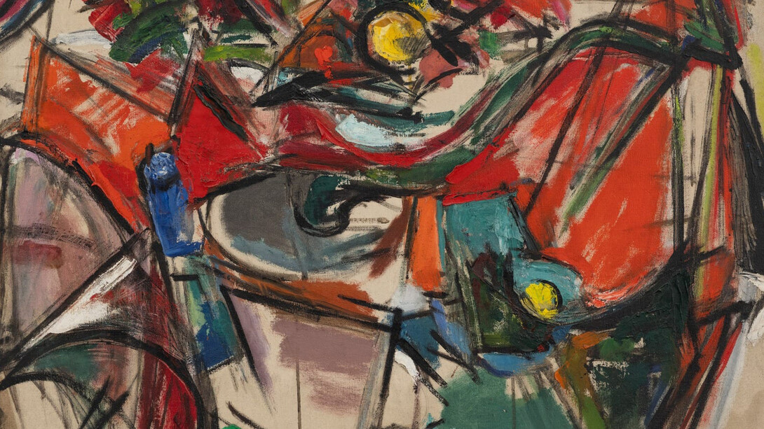 Mercedes Matter, Untitled (detail), c. 1941. Courtesy of Berry Campbell Gallery