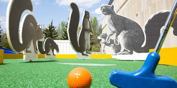 Mini Golf at the IMA. Courtesy of IMA 