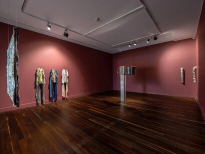 Miguel Mesa Posada, Potosí, vista de exhibición. Cortesía de la Galería Casas Riegner