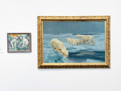 Déjà vu, ehxibition view. Courtesy of Dunedin Public Art Gallery