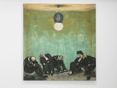Matthias Franz, A claim no easy victories, exhibition view. Courtesy of Grimm Gallery