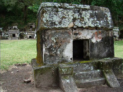 Mausoleos en Quiahuiztlán. Veracruz, México