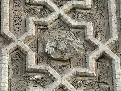 Details of Rabati Malik Caravanserai, Uzbekistan 