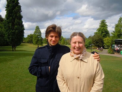 Elisabetta Brusa with Daniele Rustioni