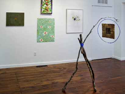 Tossed, Installation view