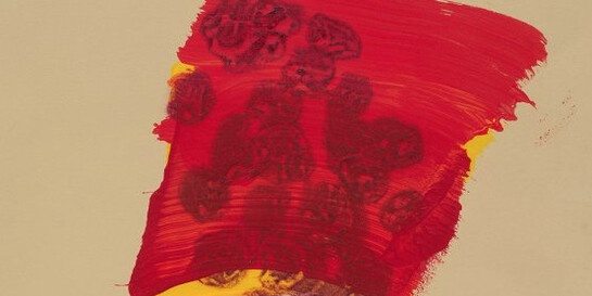 Howard Hodgkin. Courtesy of Galería Pilar Serra