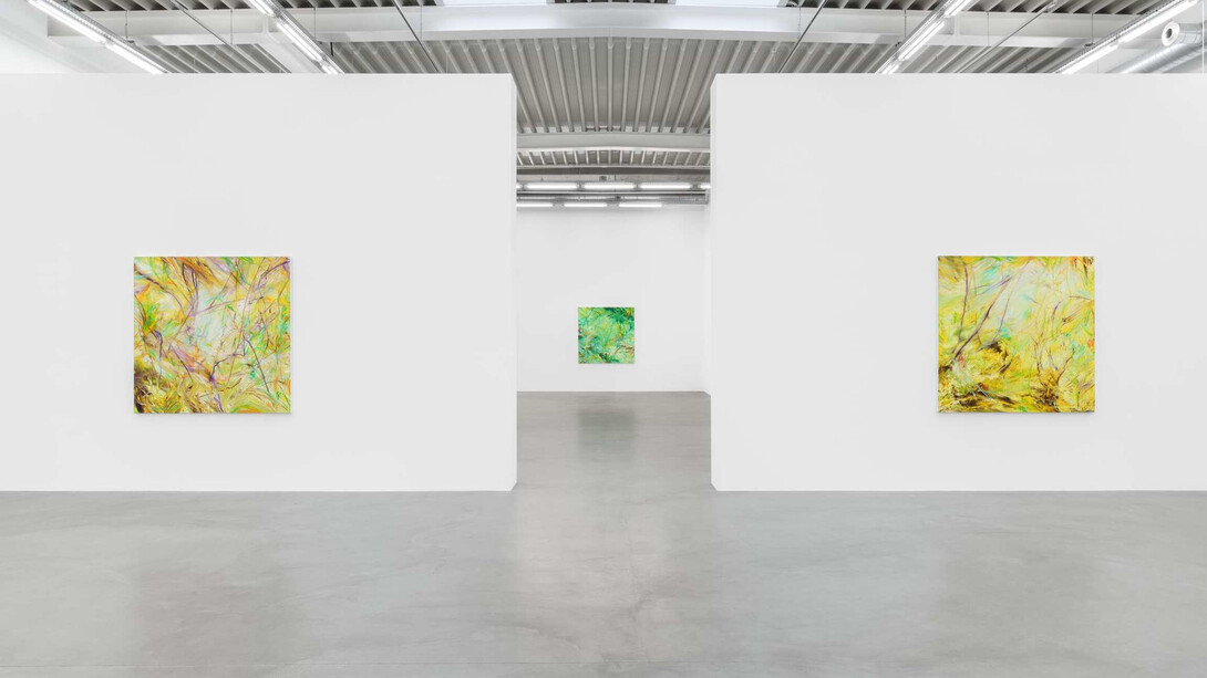 Sylvia Ong, The light between us, vue d'exposition. Avec l'aimable autorisation d'Almine Rech
