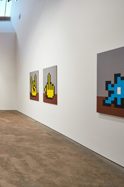 Into the white cube. Courtesy of Over The Influence