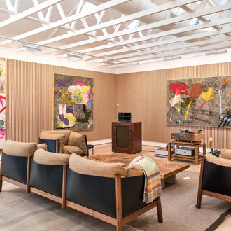 Douglas Knesse, Harvest under the sun, exhibition view. Courtesy of Simchowitz Gallery