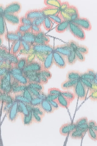 Andrea Donnelly, Hydrangea puff #1 (detail), 2025. Courtesy of Reynolds Gallery 