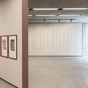 Jacqueline Mesmaeker, Secret outline, ausstellungsansicht. Mit freundlicher genehmigung der Generali Foundation