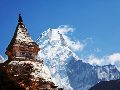 Himalaya, tempio buddista