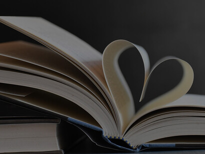 A picture of the heart-shaped pages