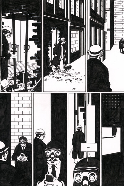 Marc-Antoine Mathieu, Rétrospective. Courtesy of Huberty & Breyne Gallery