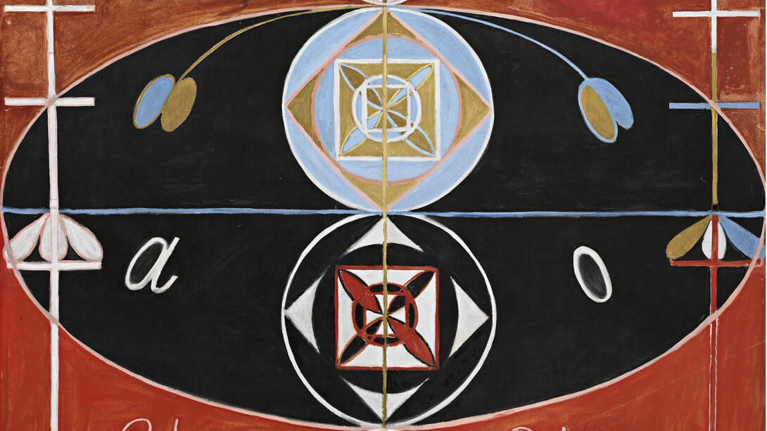 Hilma af Klint

Évolution, Série WUS/L’étoile à sept branches, Groupe VI (Evolutionen, Serie WUS/Sjustjärnan, Grupp VI), no 16, 1908
Avec l'aimable autorisation du Musée Guggenheim Bilbao