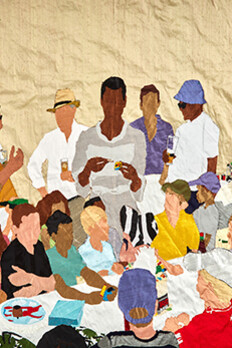 Billie Zangewa. Courtesy of Galerie Daniel Templon