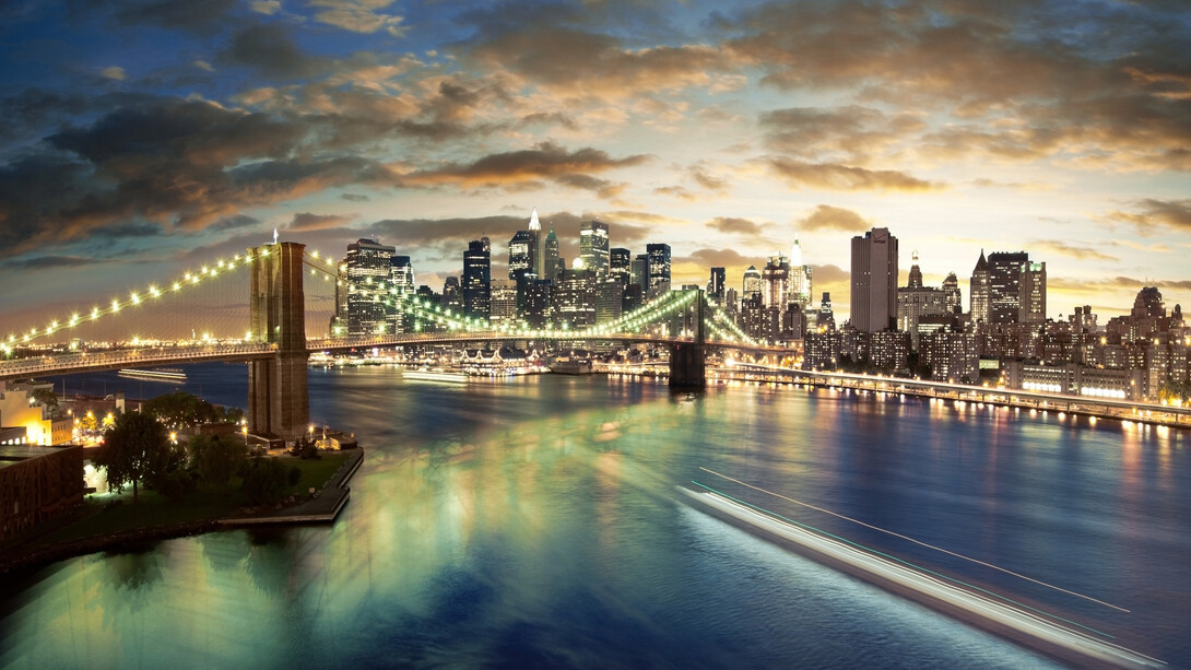 New York City by night